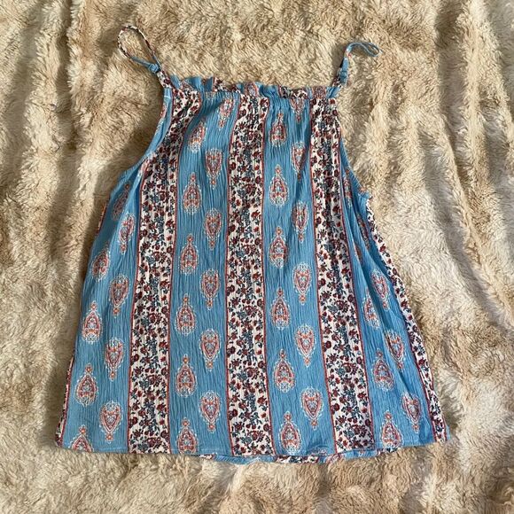 Hippie Rose Boho Tank Top - Picture 2 of 7
